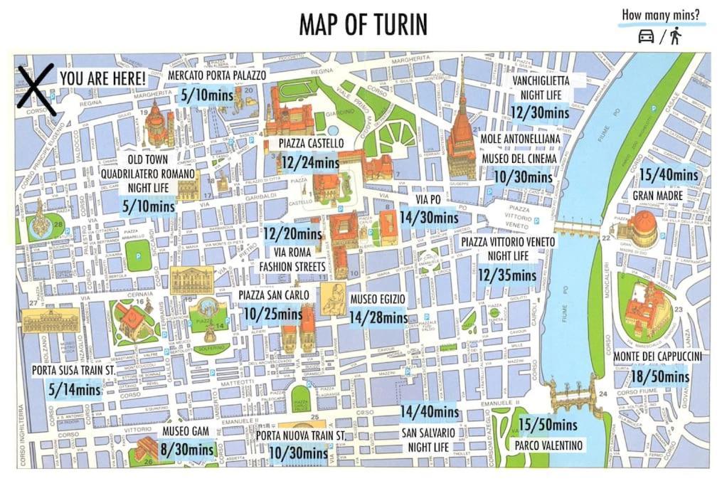Old Town-Porta Susa Free Parking Modern Flat X6 Apartman Torino Kültér fotó